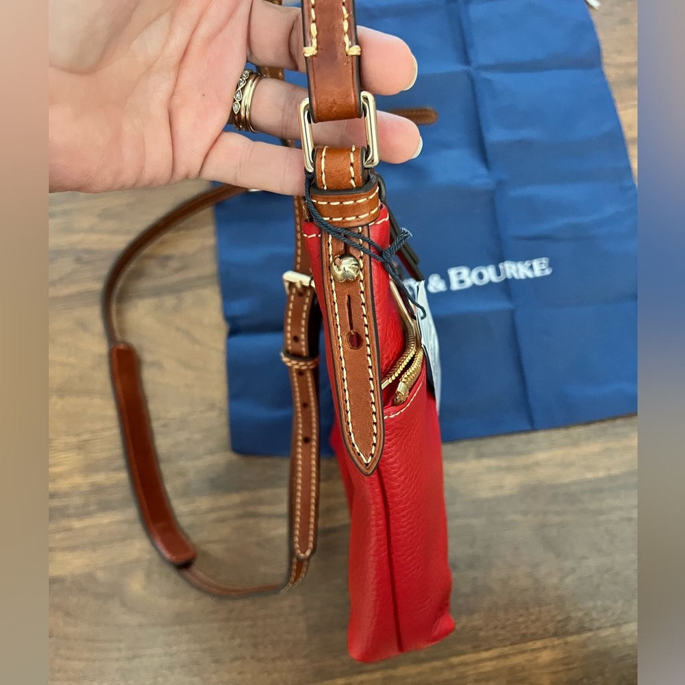 Dooney and Bourke Red Crossbody Bag - Picture 9 of 10